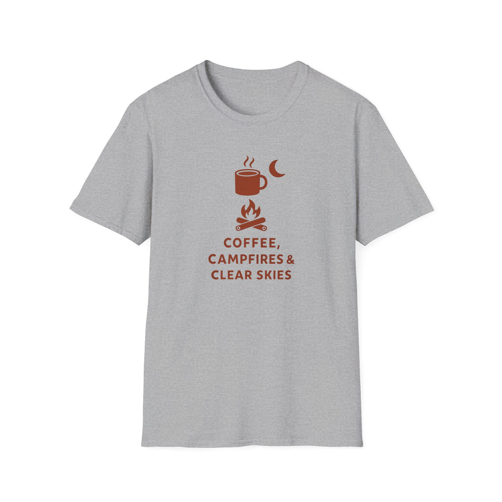 Coffe Campfires & Clear Skies T-Shirt