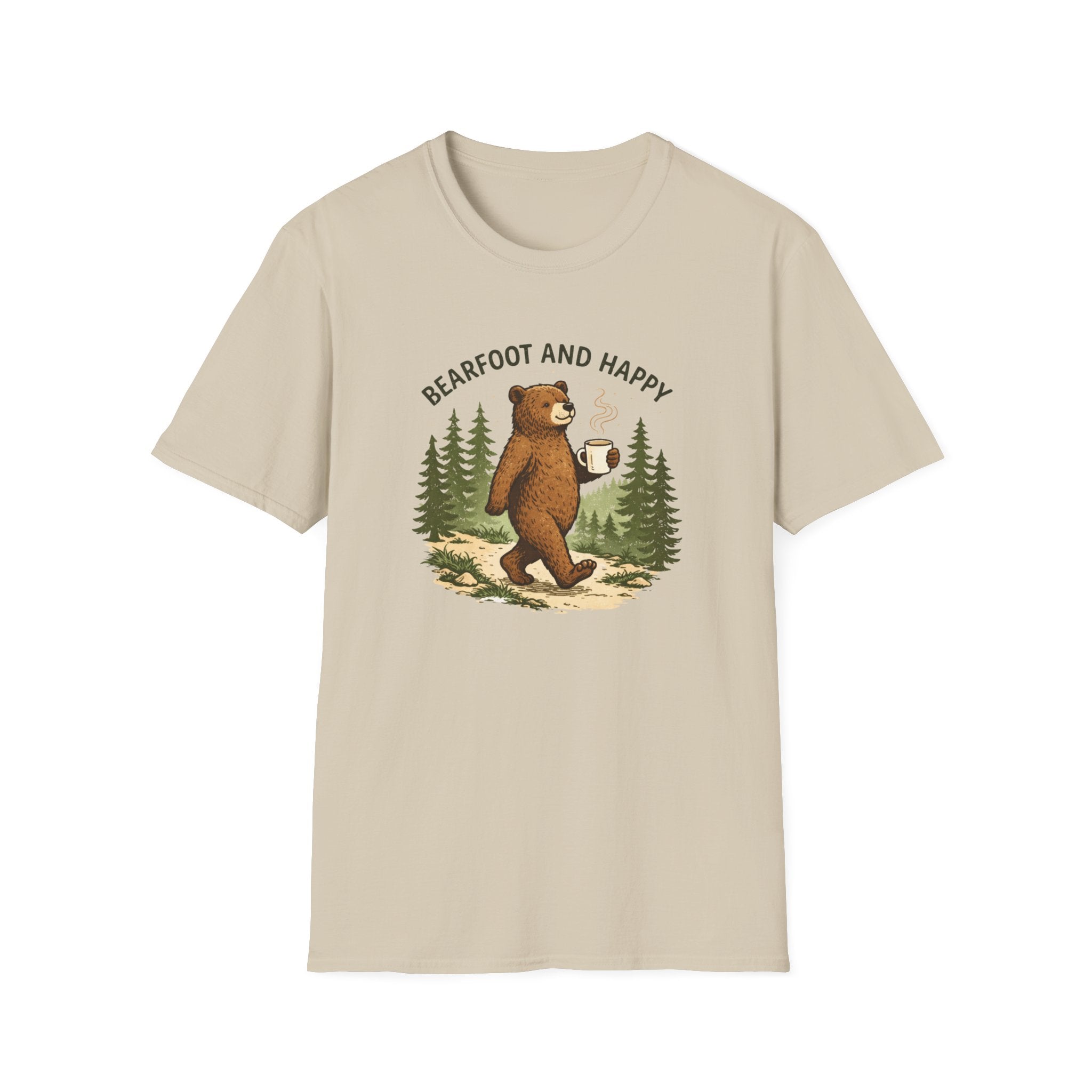 Bearfoot And Happy T-Shirt