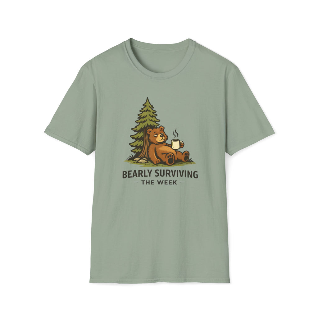 Bearly Surviving The Week T-Shirt