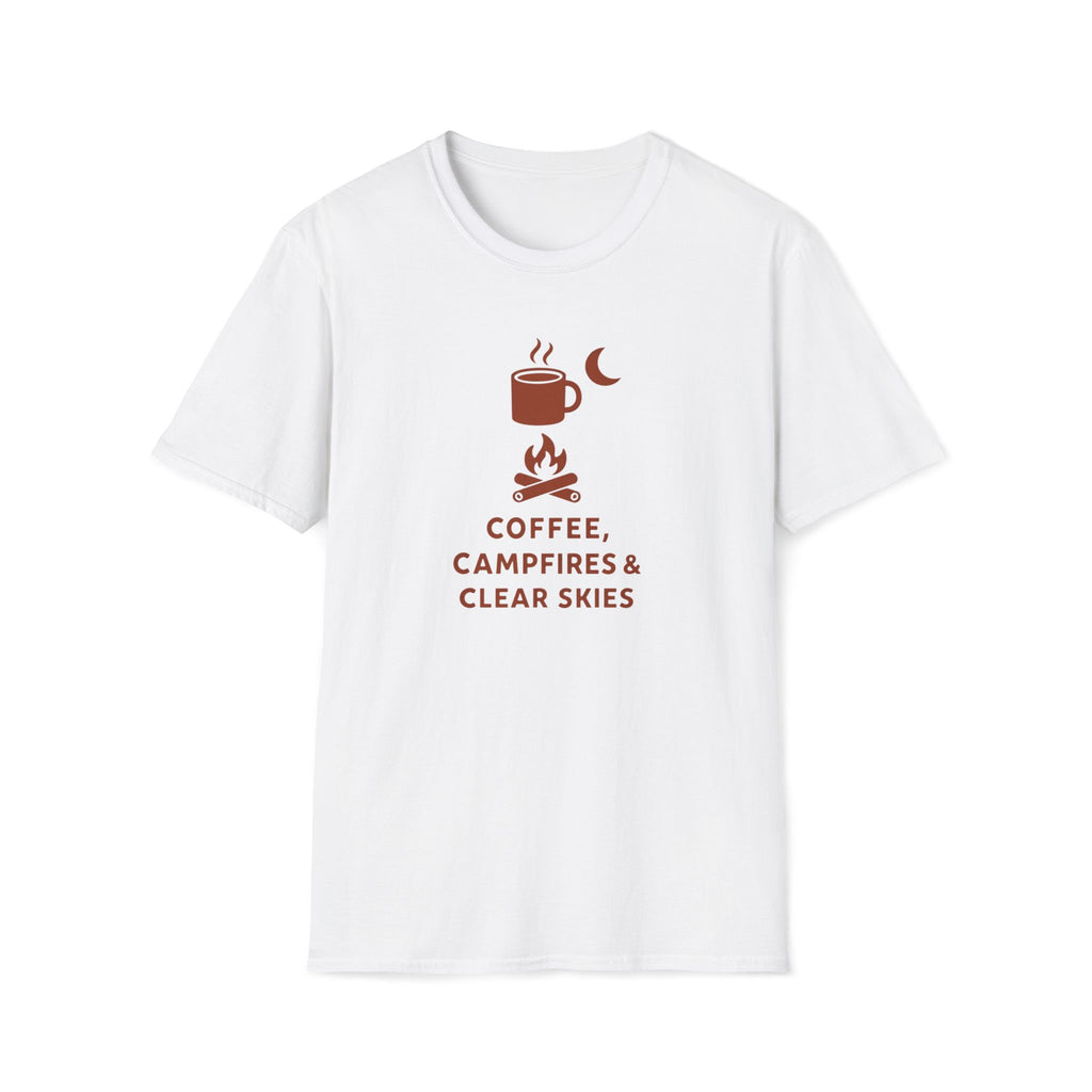 Coffe Campfires & Clear Skies T-Shirt