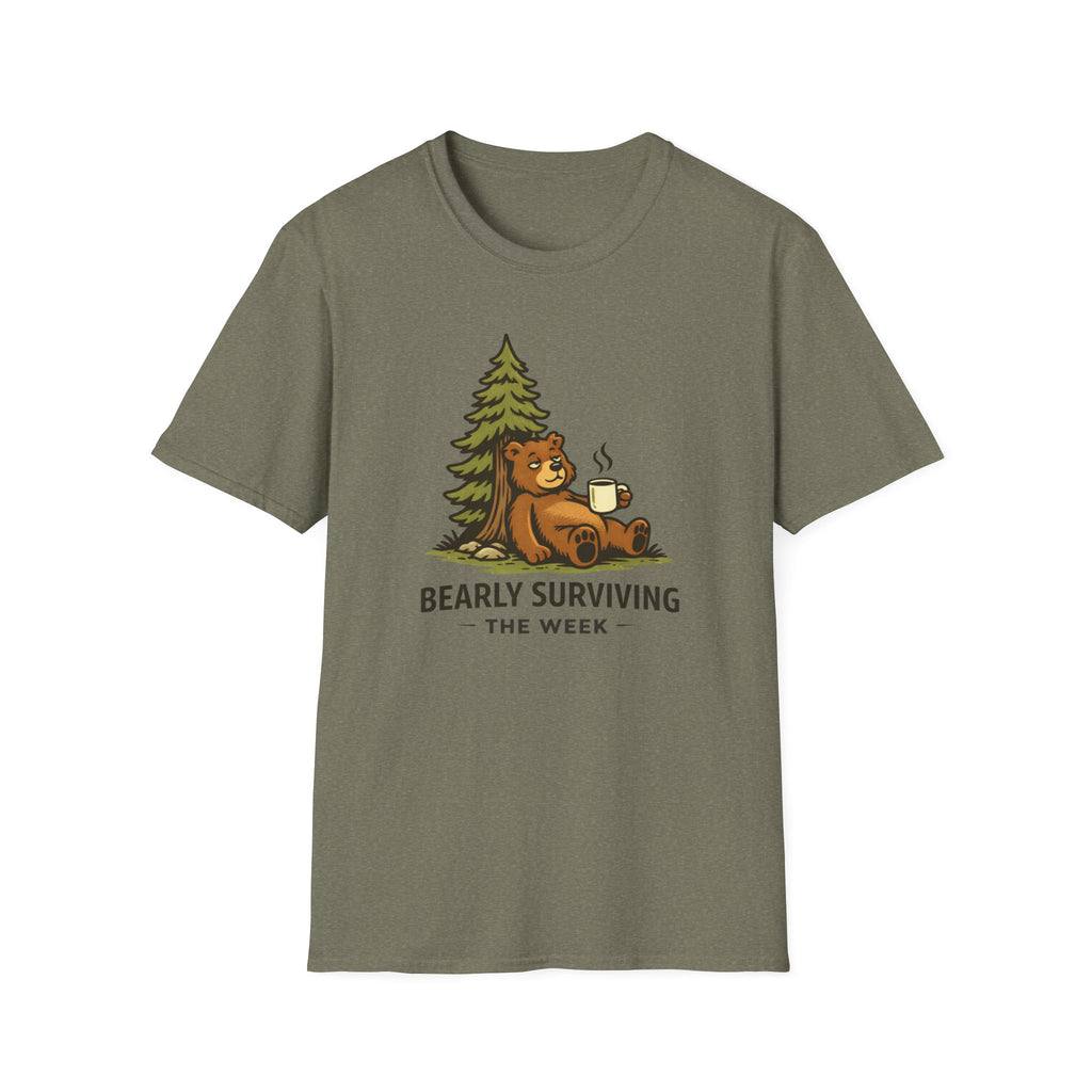 Bearly Surviving The Week T-Shirt