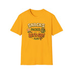 Snacks Packed Let's Go T-Shirt
