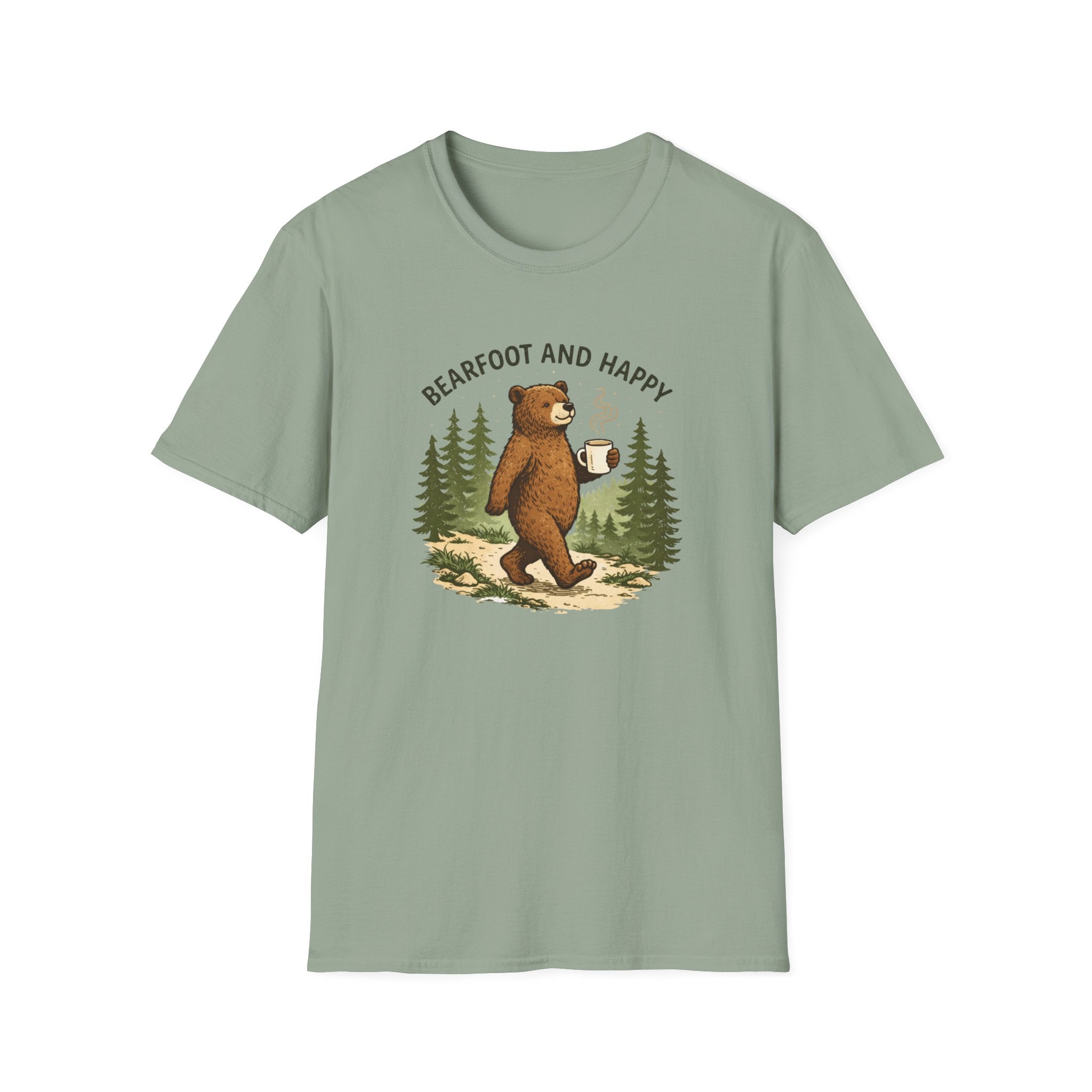 Bearfoot And Happy T-Shirt
