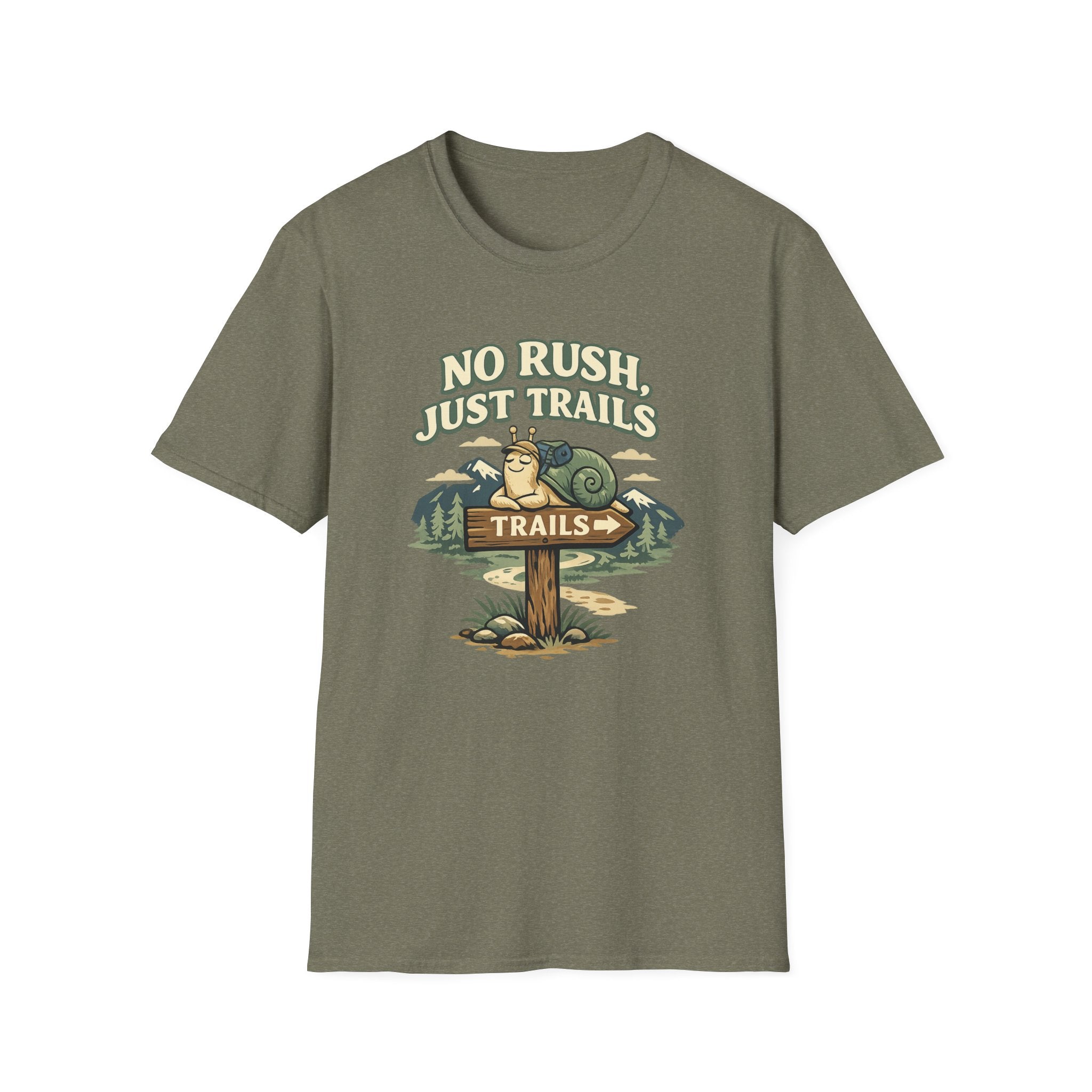 No Rush Just Trails T-Shirt