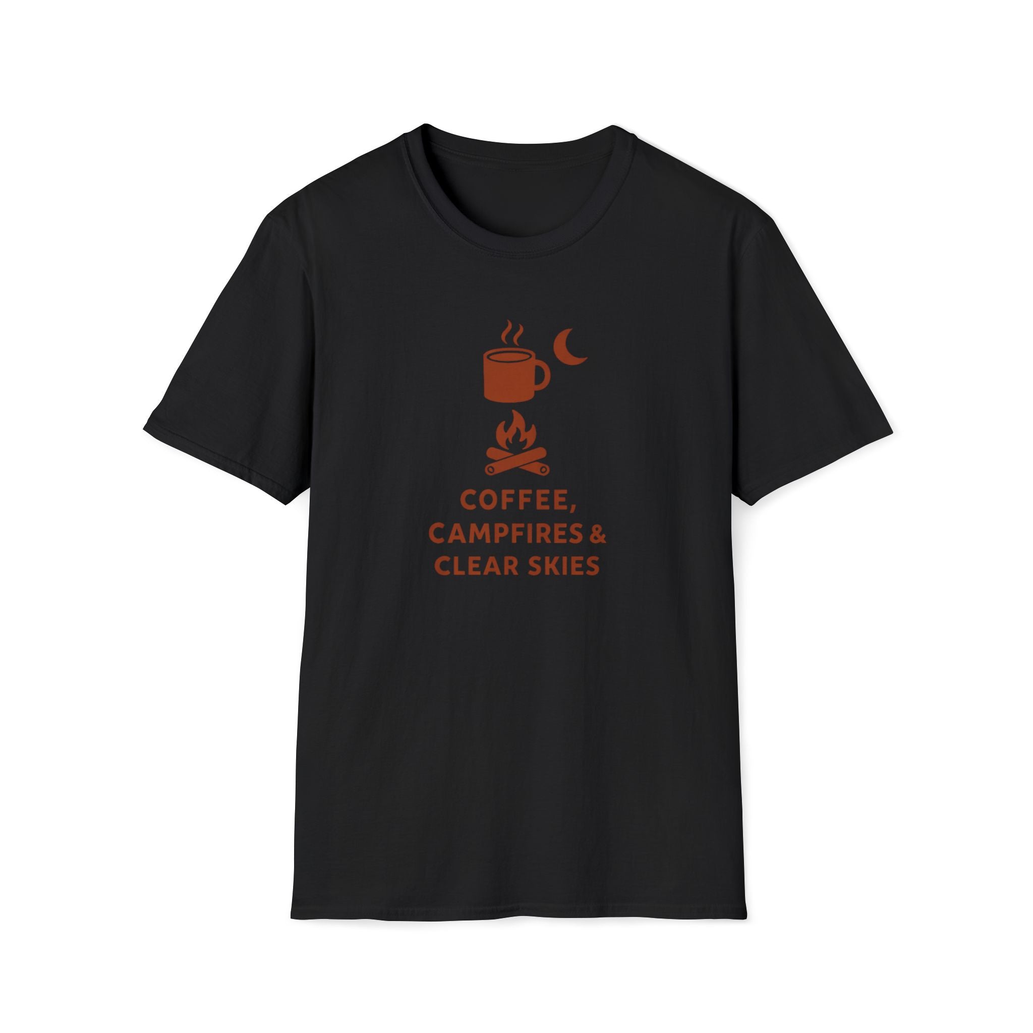 Coffe Campfires & Clear Skies T-Shirt