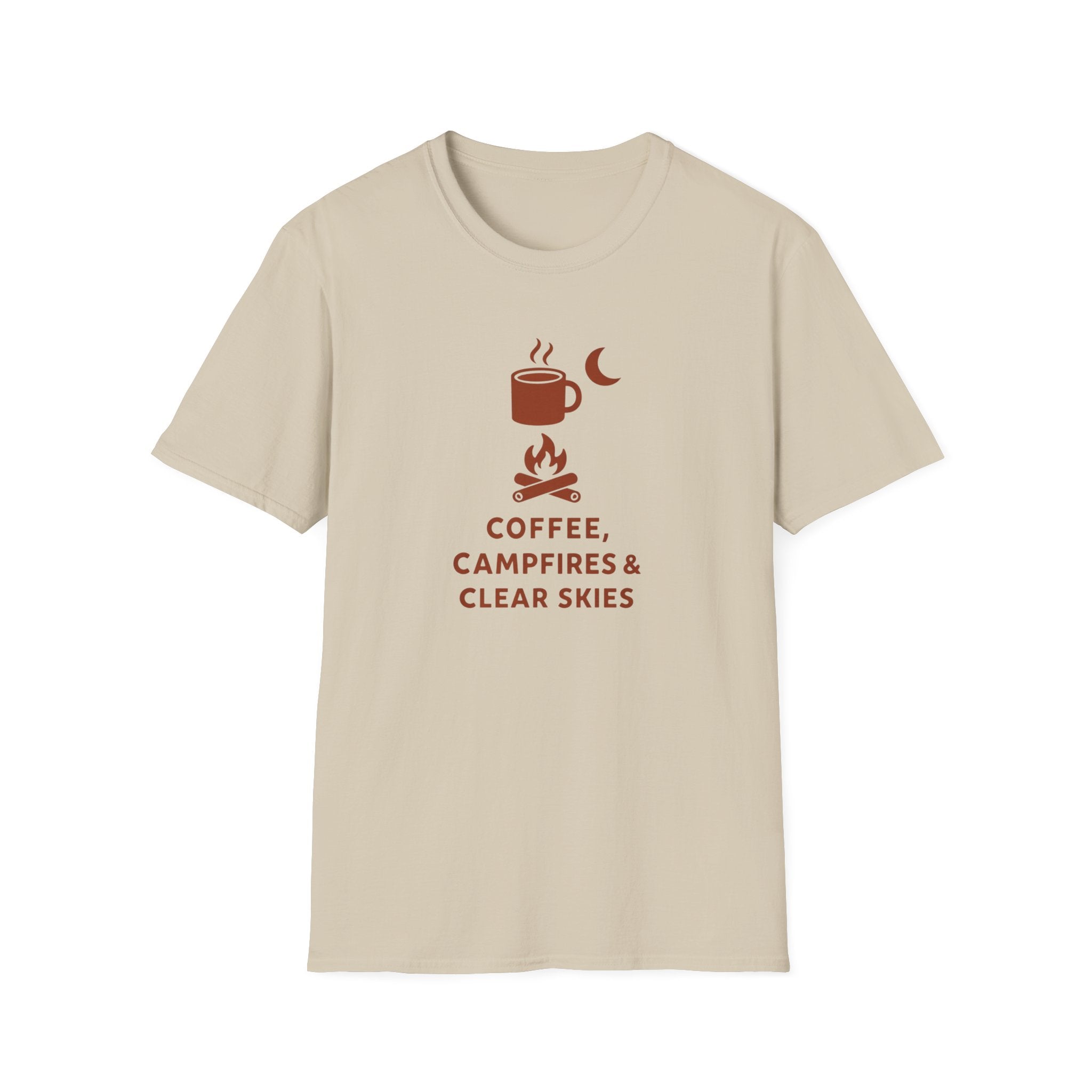 Coffe Campfires & Clear Skies T-Shirt
