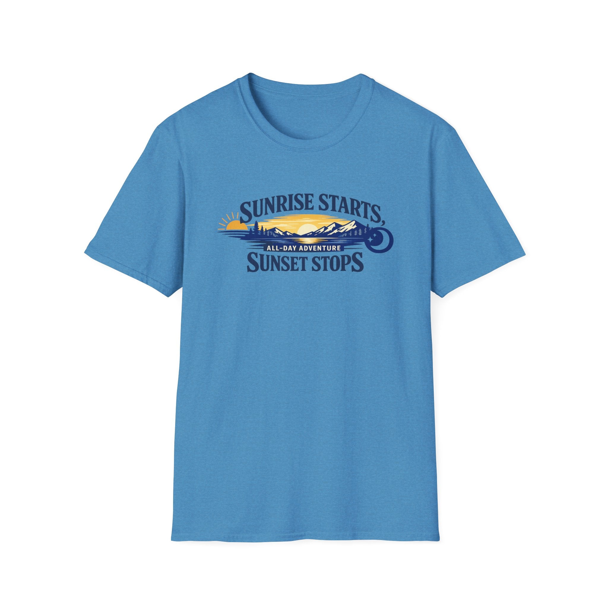 Sunrise Starts Sunset Stops T-Shirt