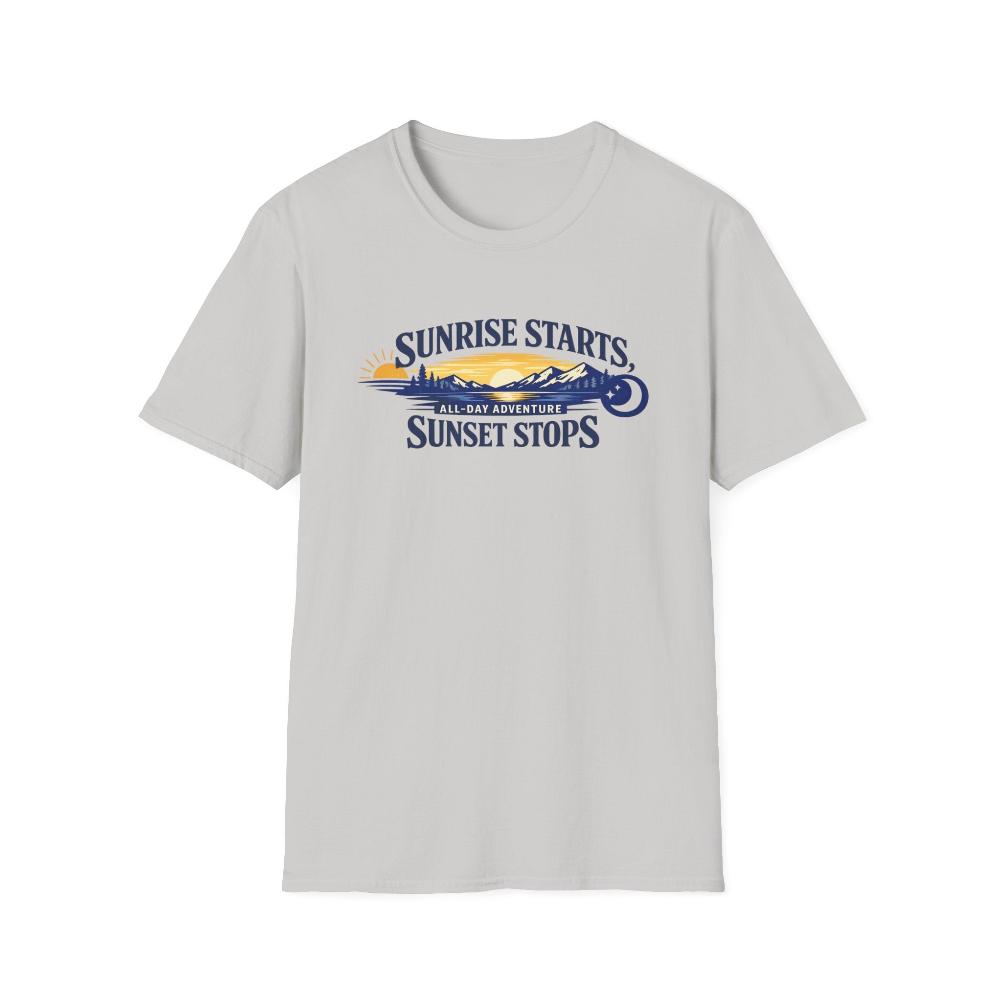 Sunrise Starts Sunset Stops T-Shirt