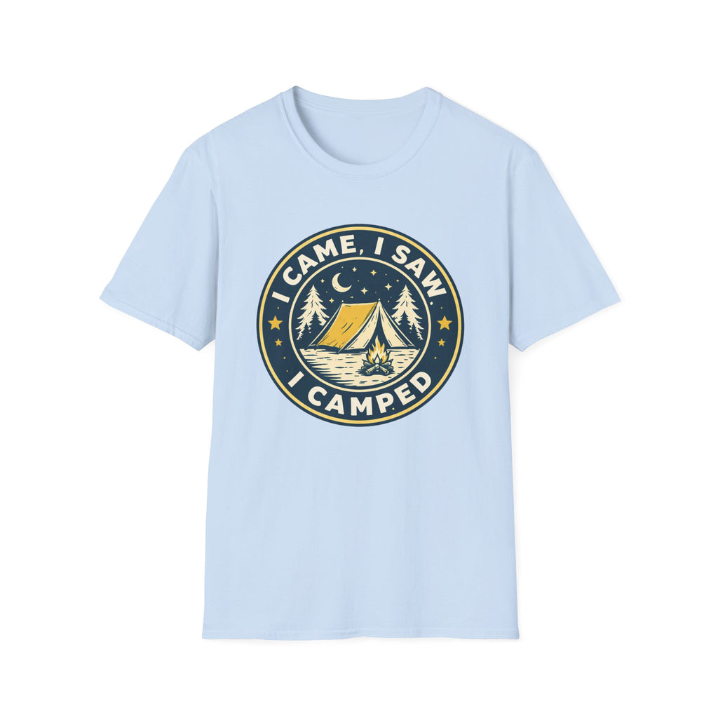 I Came I Saw I Camped T-Shirt