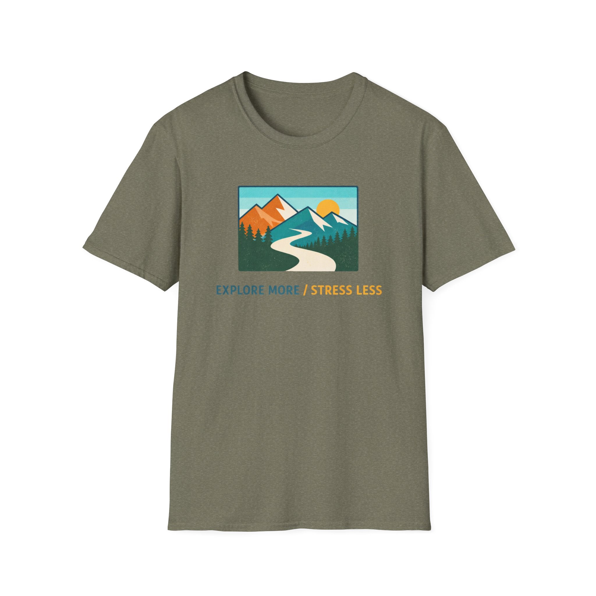 Explore More Stress Less T-Shirt