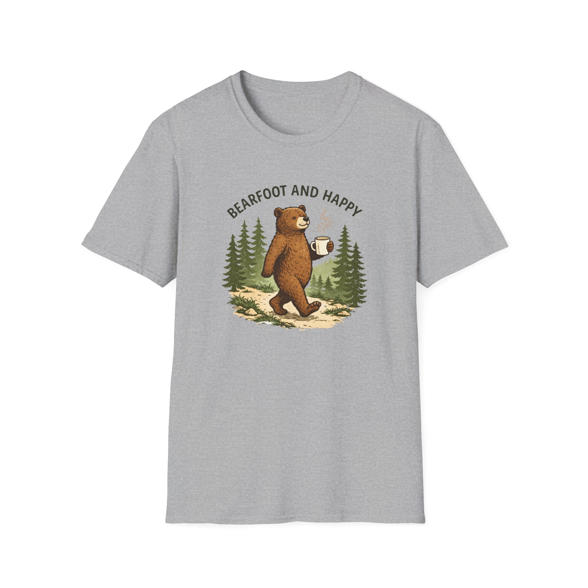 Bearfoot And Happy T-Shirt