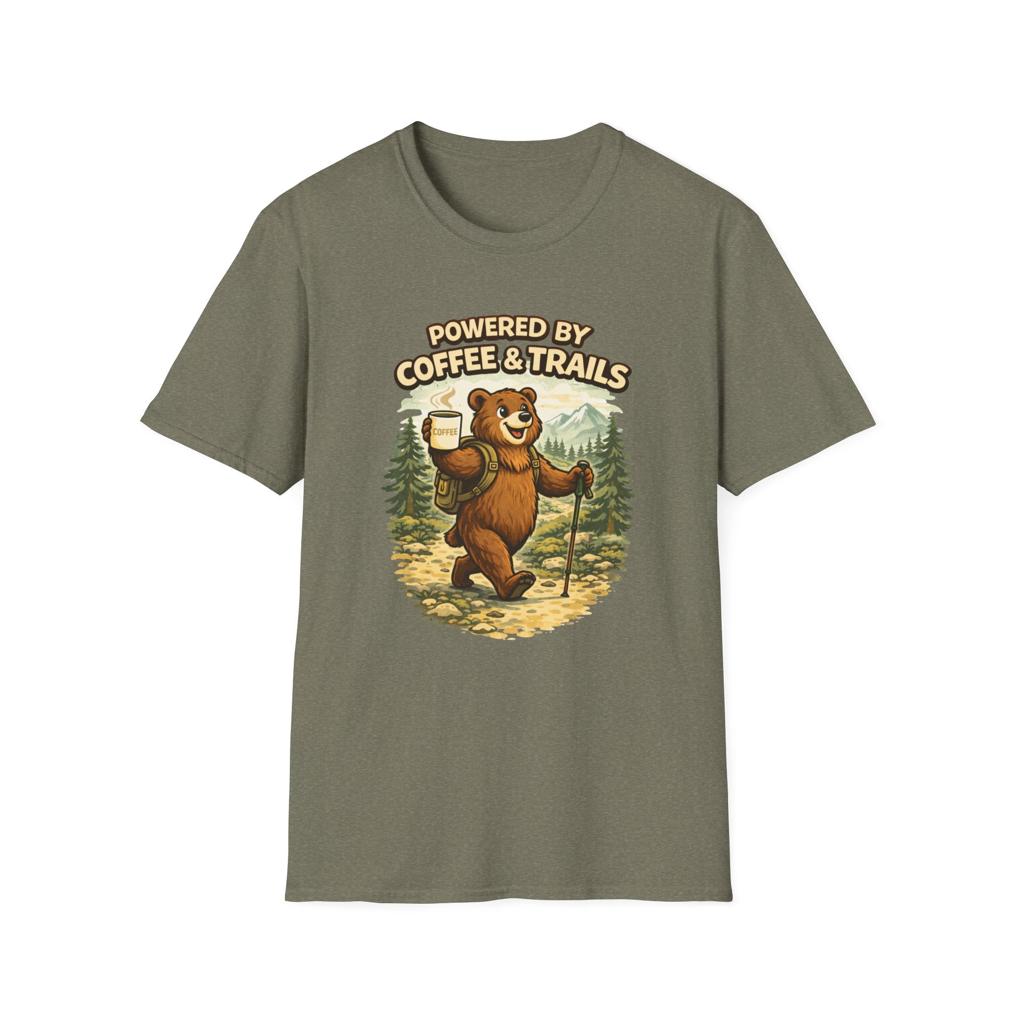 Powered By Coffee & Trails T-Shirt