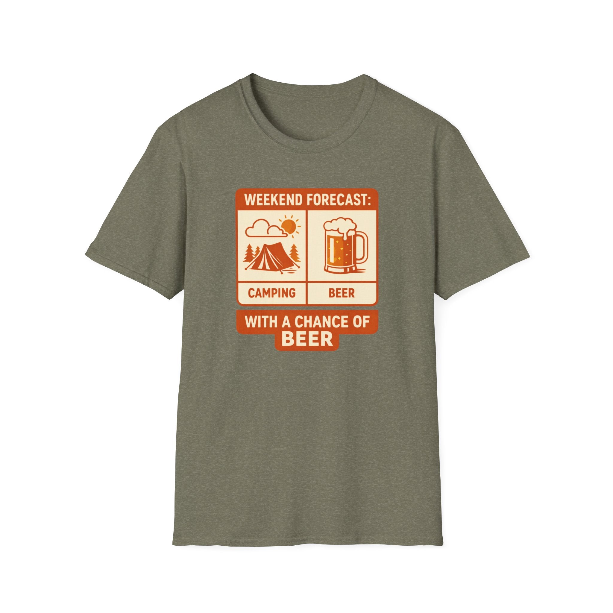 Weekend Forecast With A Chance Of Beer T-Shirt