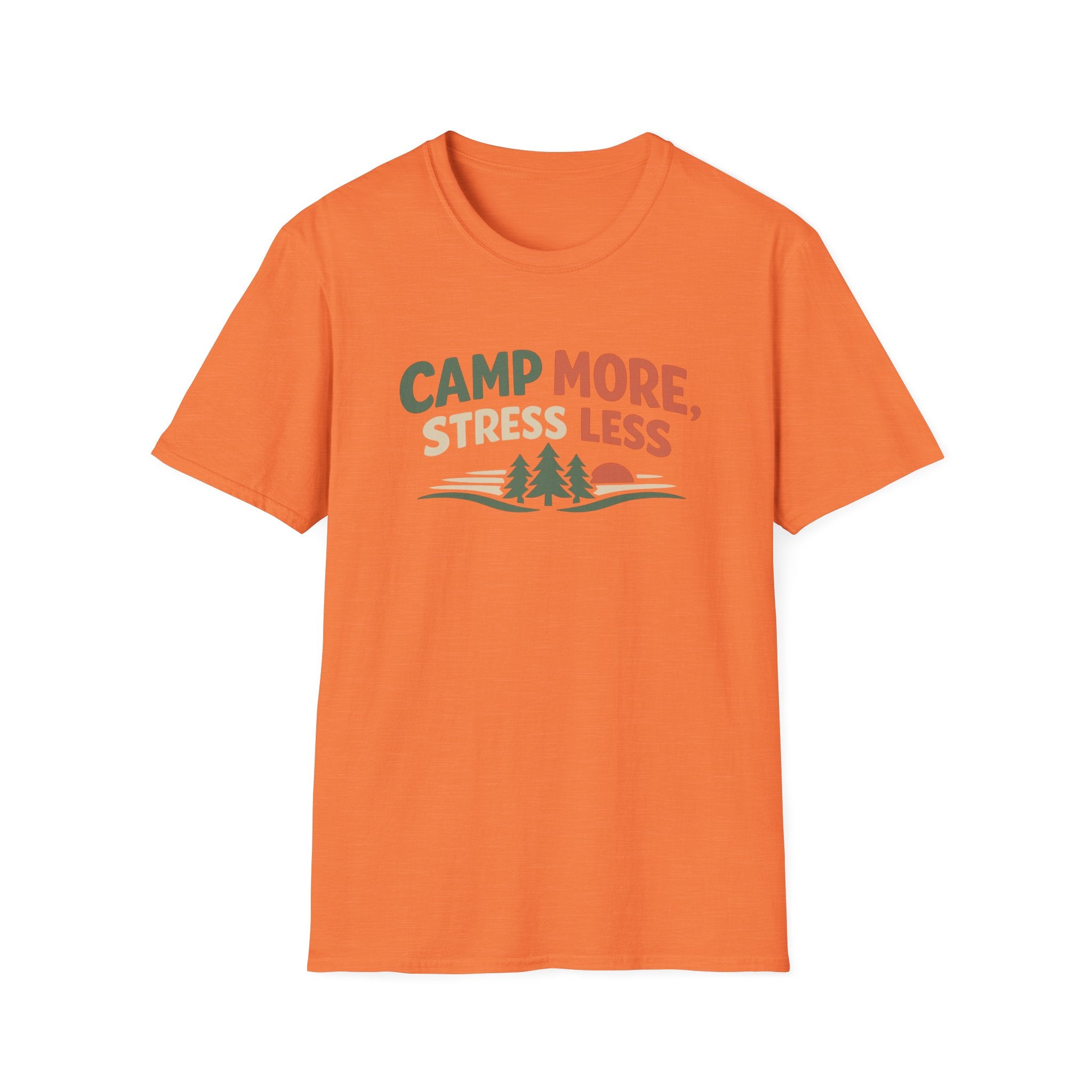 Camp More Stress Less T-Shirt
