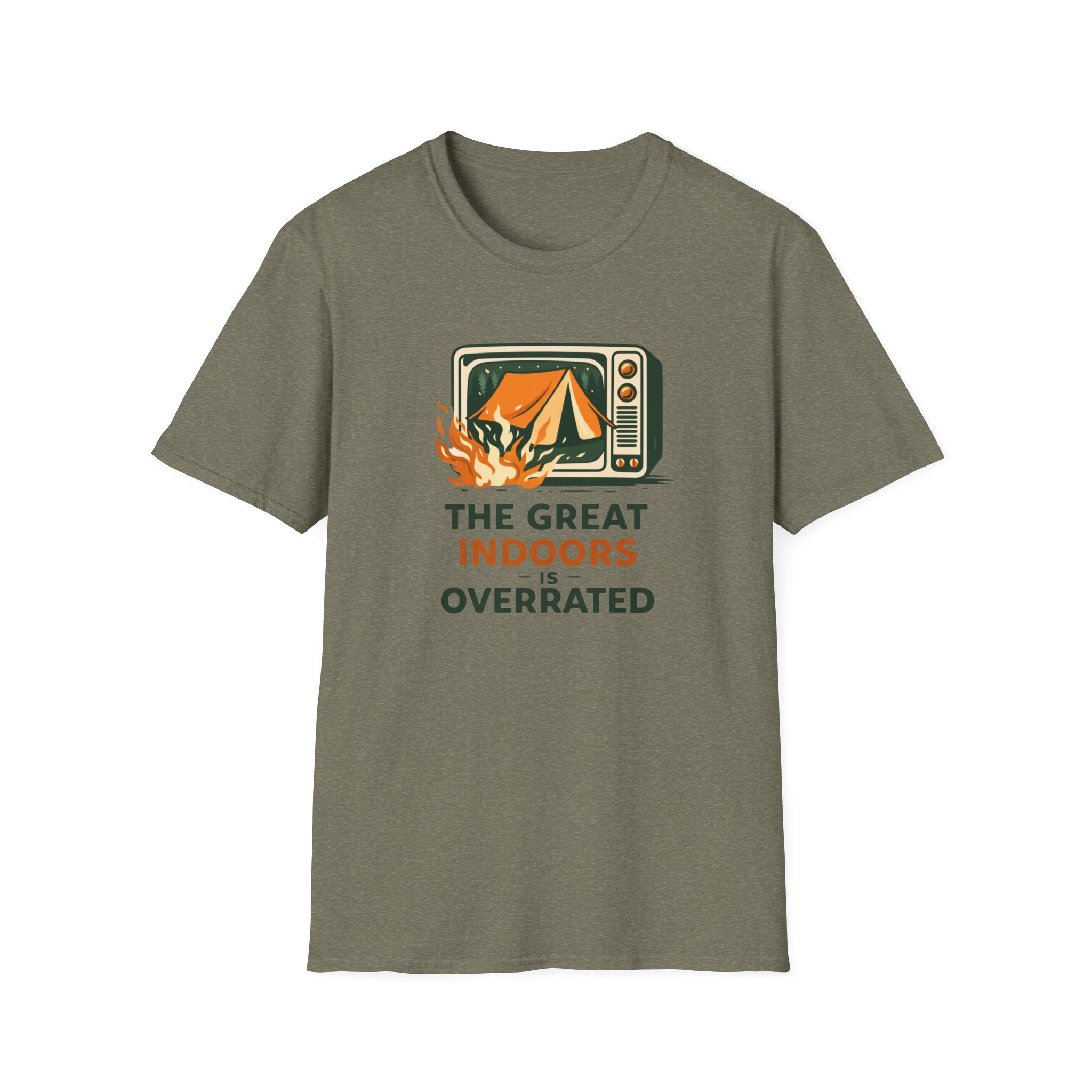 The Great Indoors Is Overrated T-Shirt