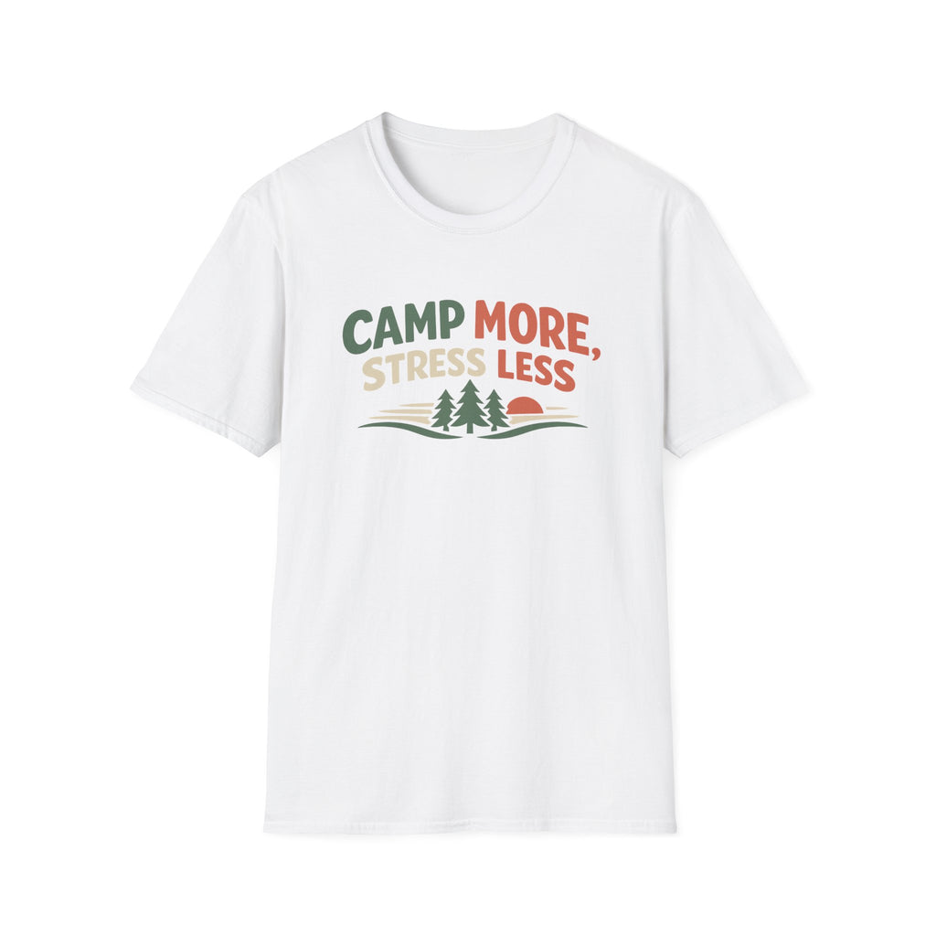 Camp More Stress Less T-Shirt