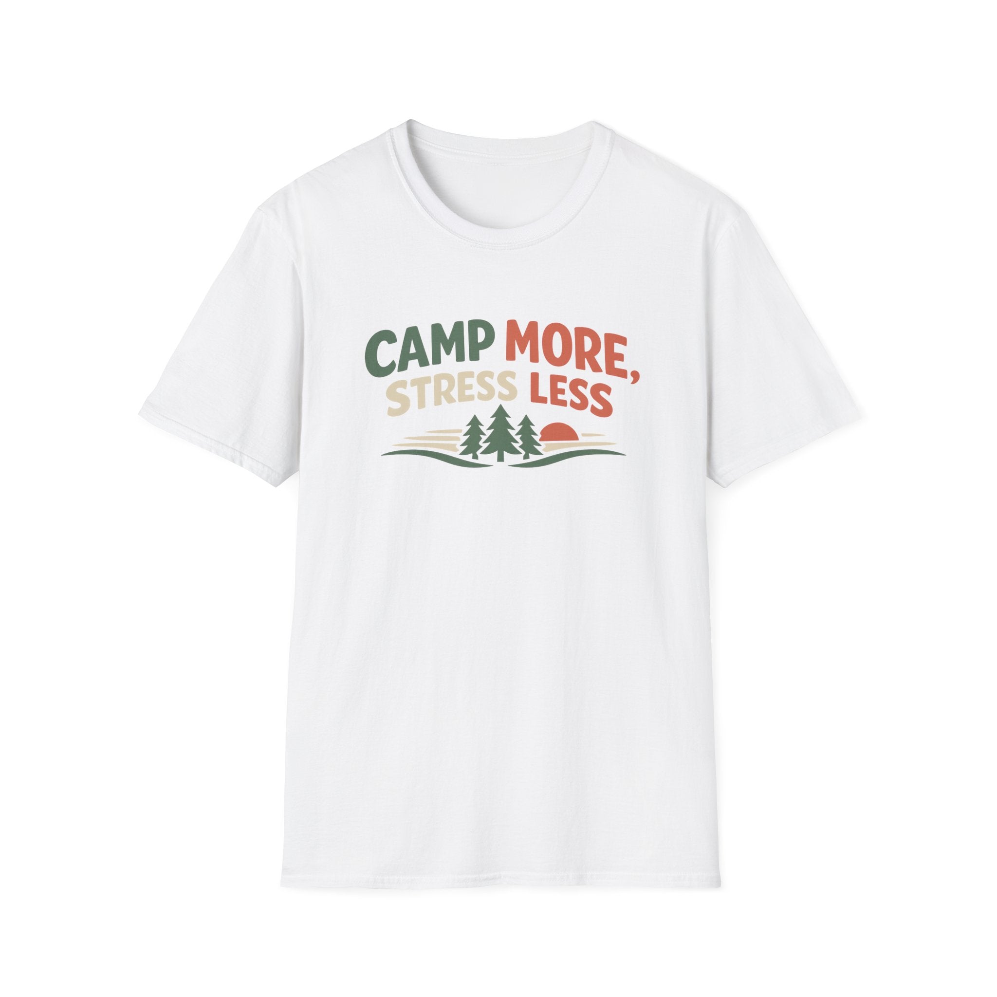 Camp More Stress Less T-Shirt