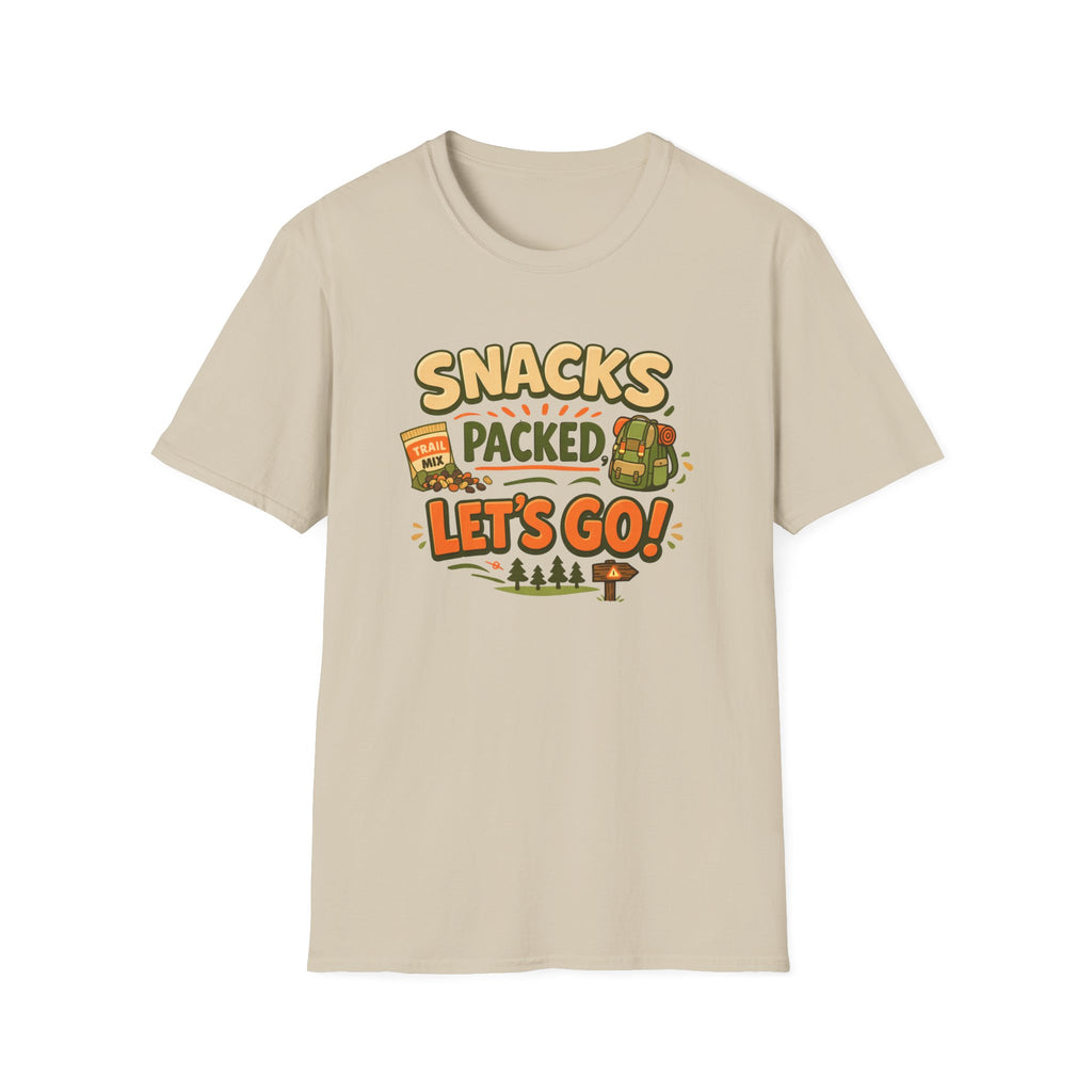 Snacks Packed Let's Go T-Shirt