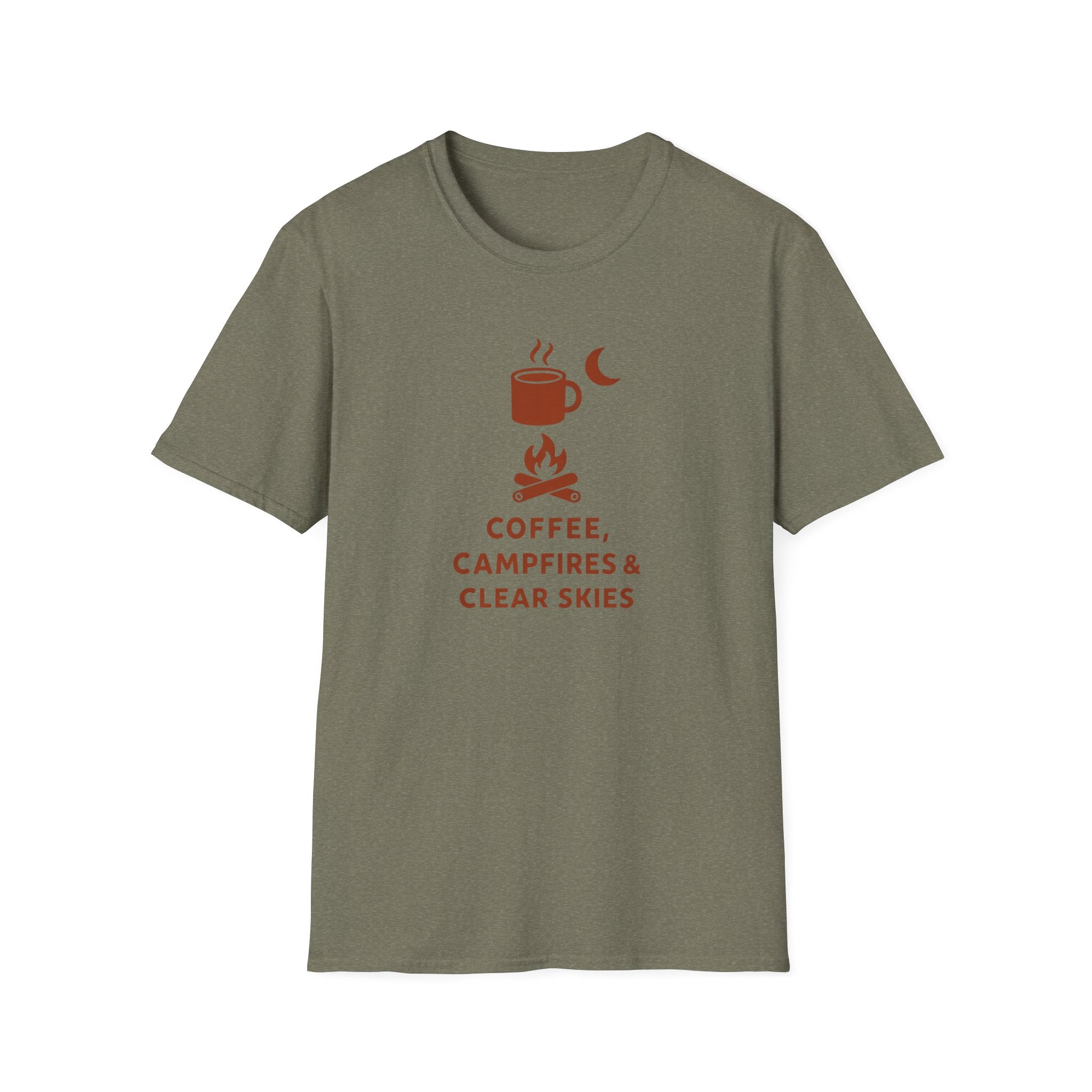 Coffe Campfires & Clear Skies T-Shirt