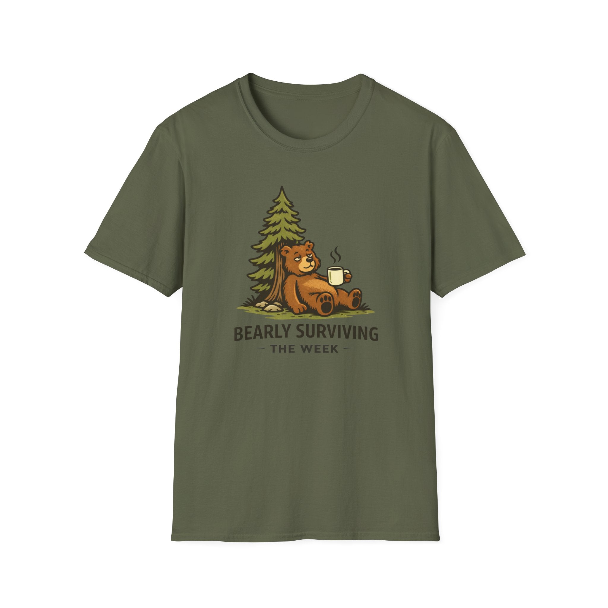 Bearly Surviving The Week T-Shirt