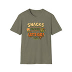 Snacks Packed Let's Go T-Shirt