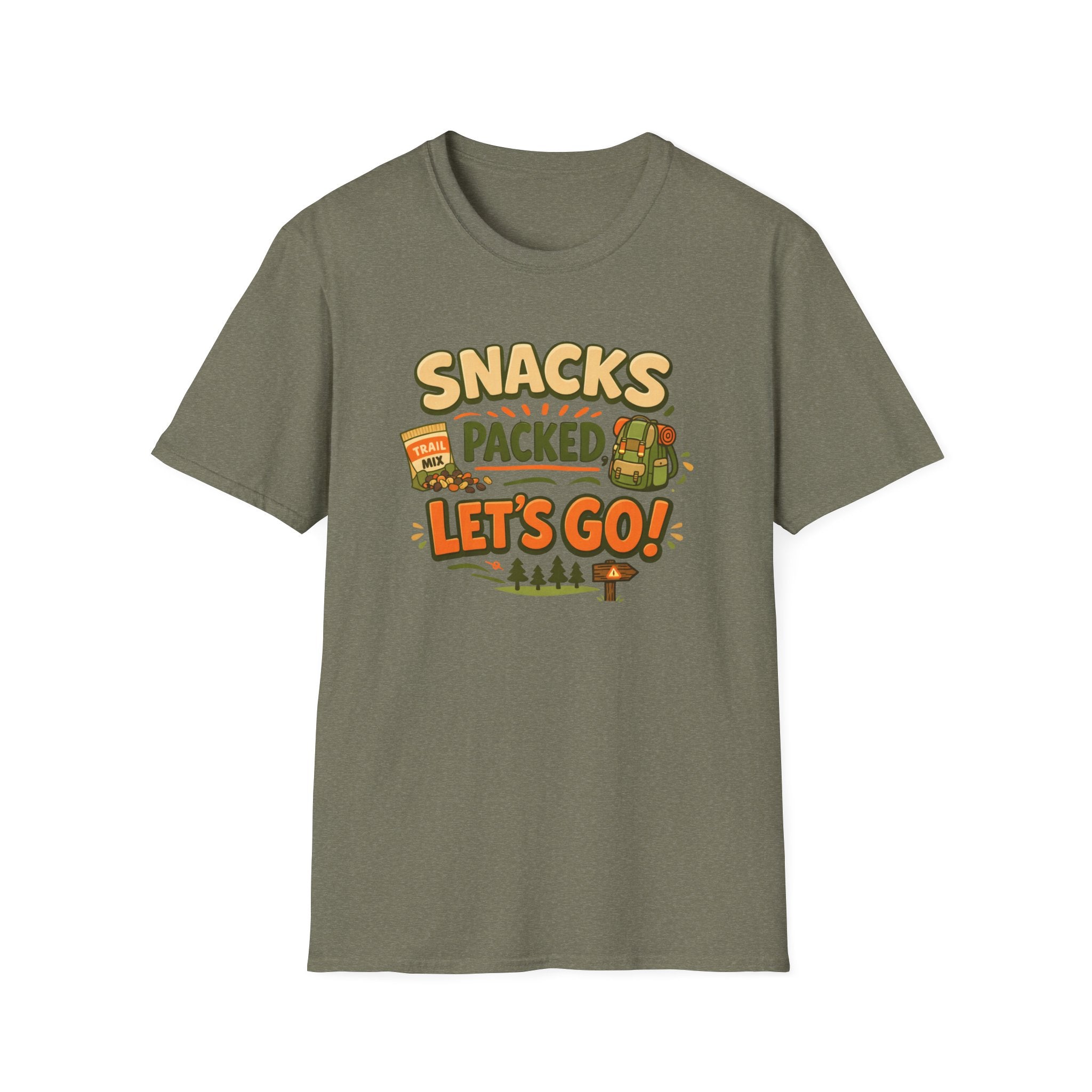 Snacks Packed Let's Go T-Shirt