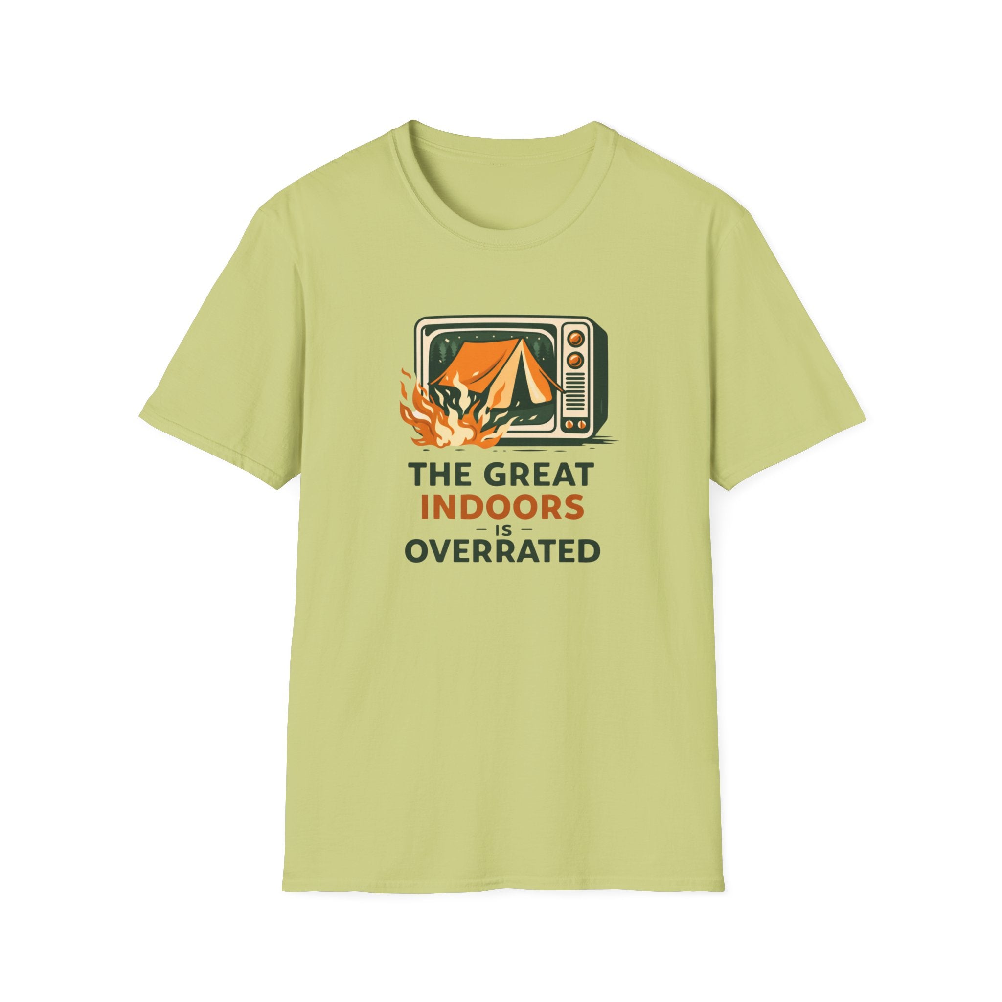 The Great Indoors Is Overrated T-Shirt