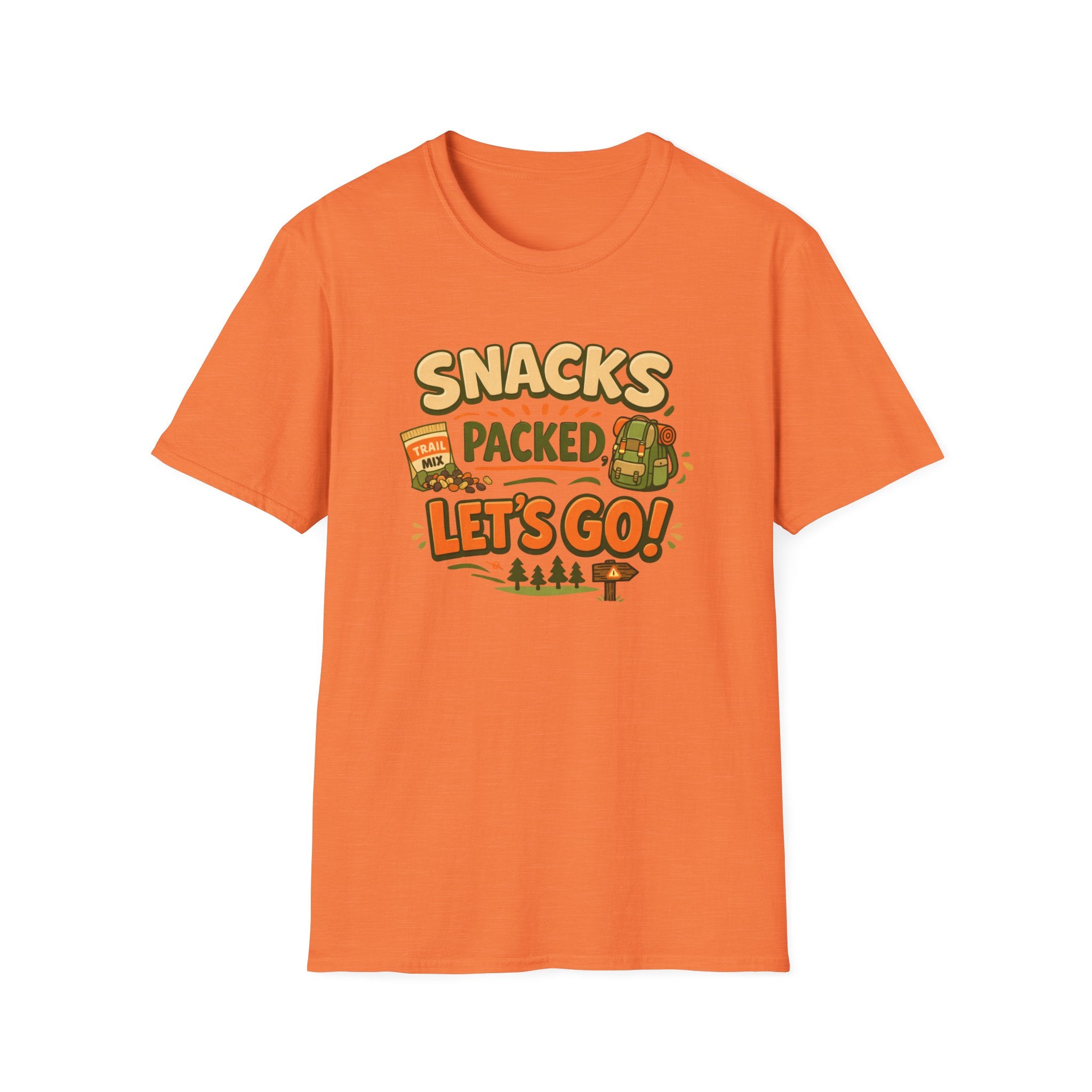 Snacks Packed Let's Go T-Shirt