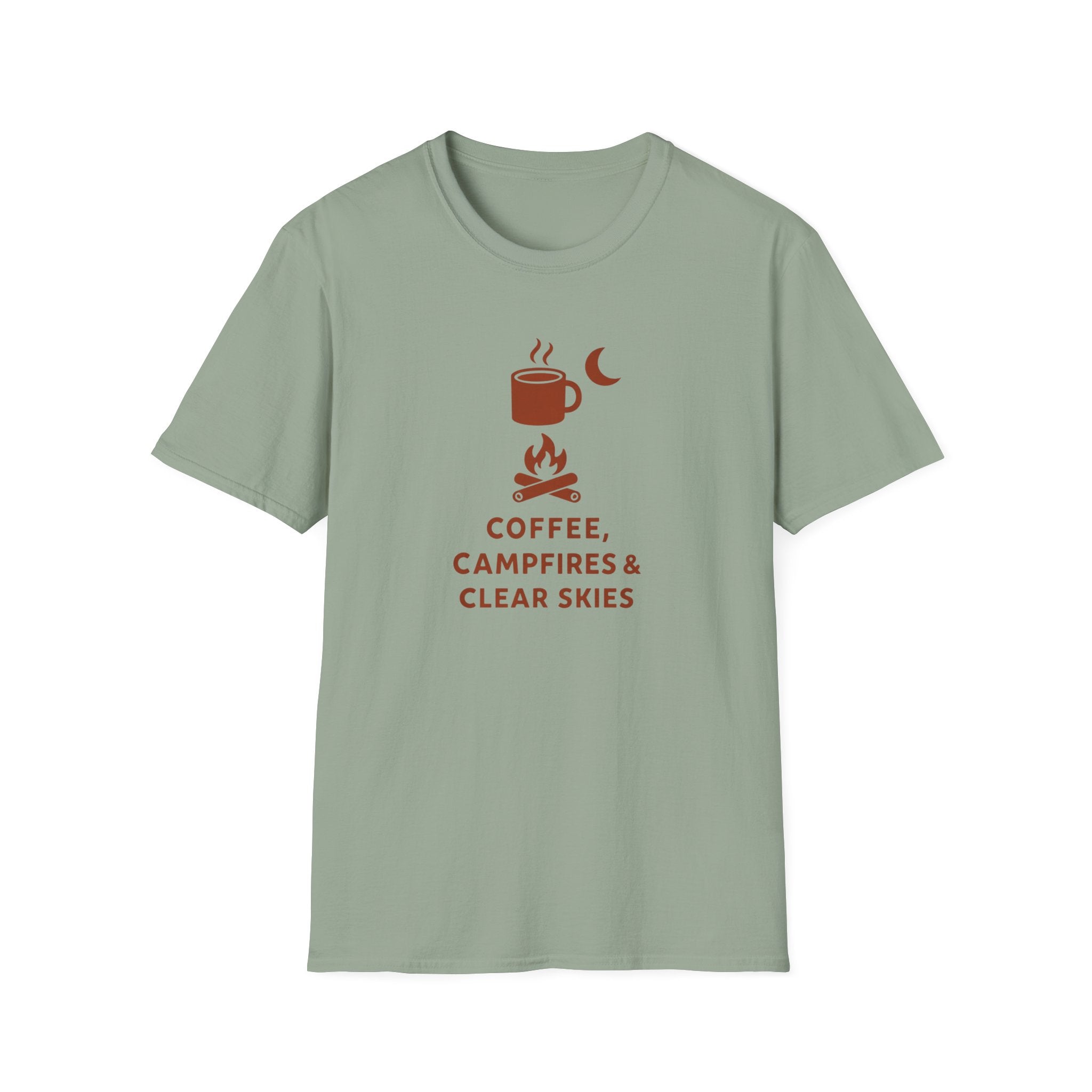 Coffe Campfires & Clear Skies T-Shirt