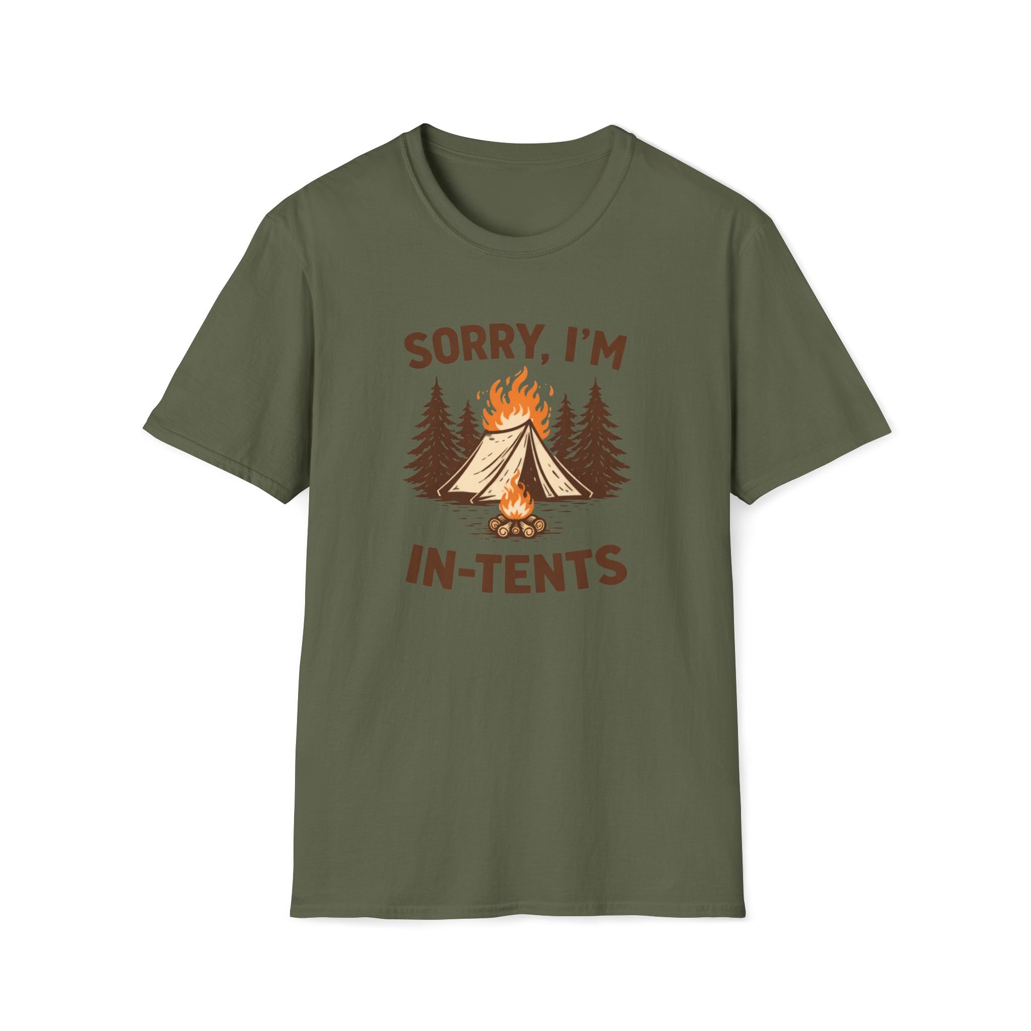 Sorry I'm In-Tents T-Shirt