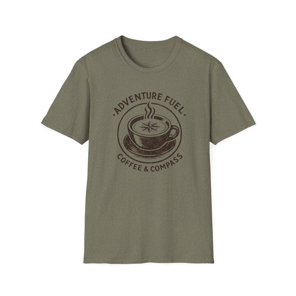Adventure Fuel Coffee & Compass T-Shirt