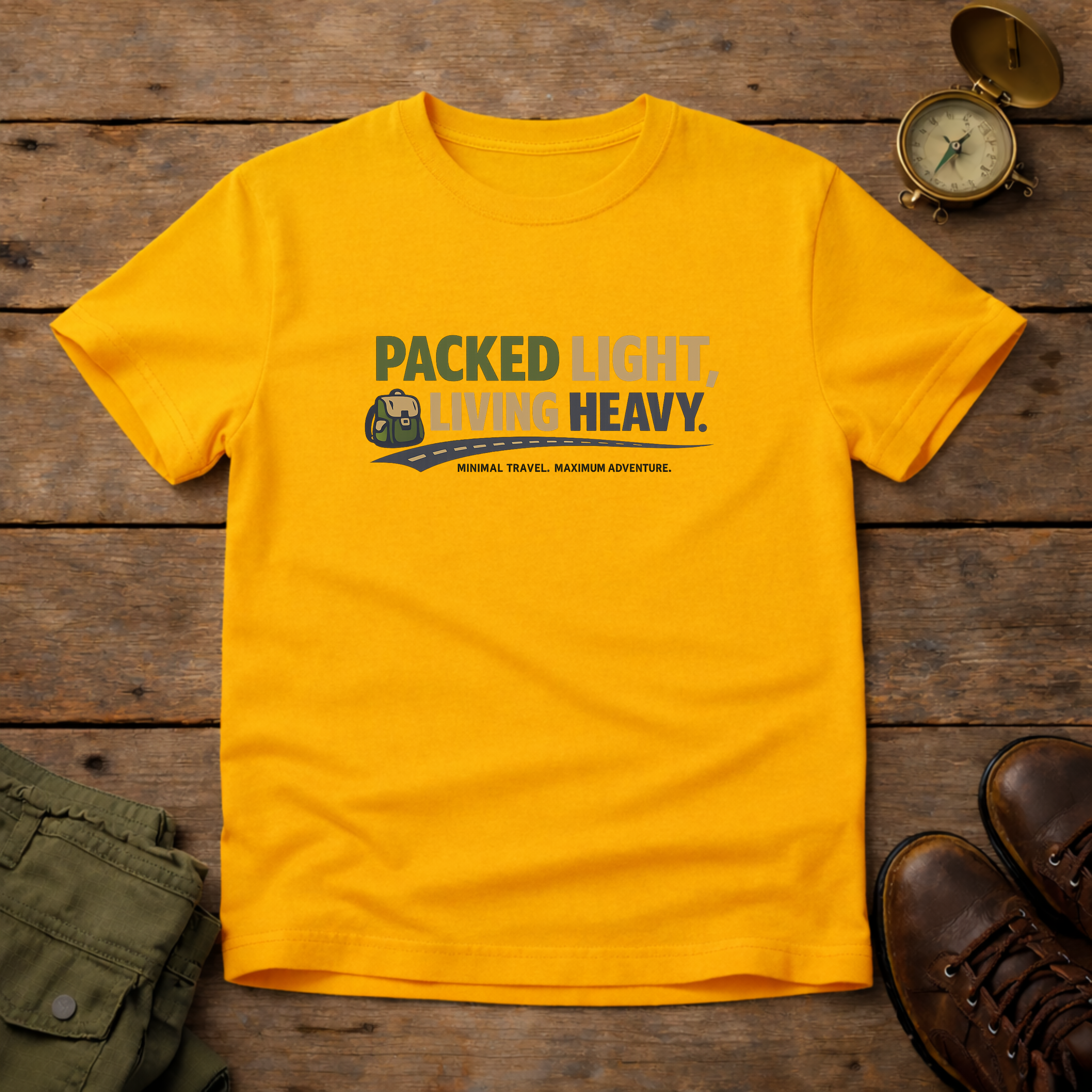 Packed Light Living Heavy T-Shirt