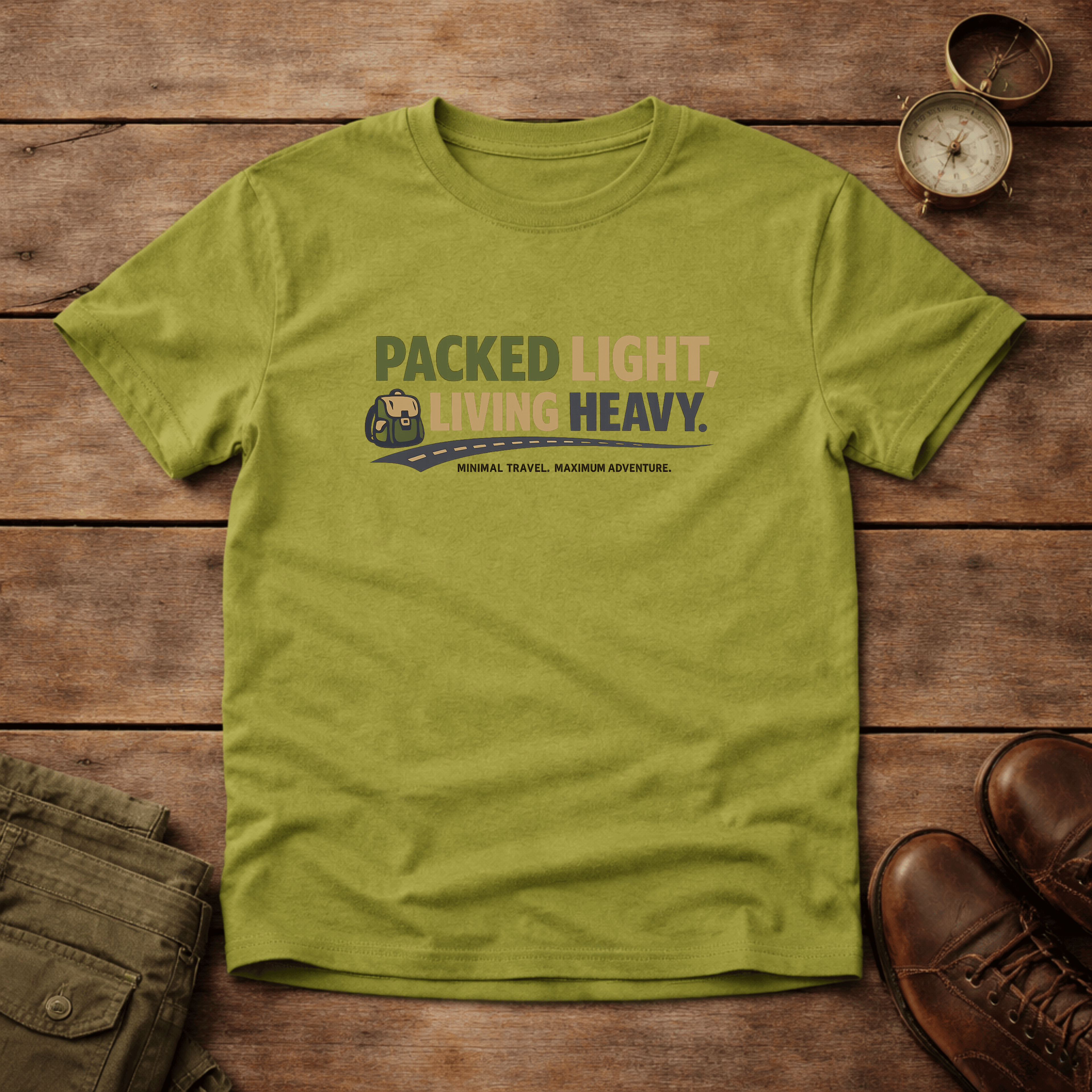 Packed Light Living Heavy T-Shirt