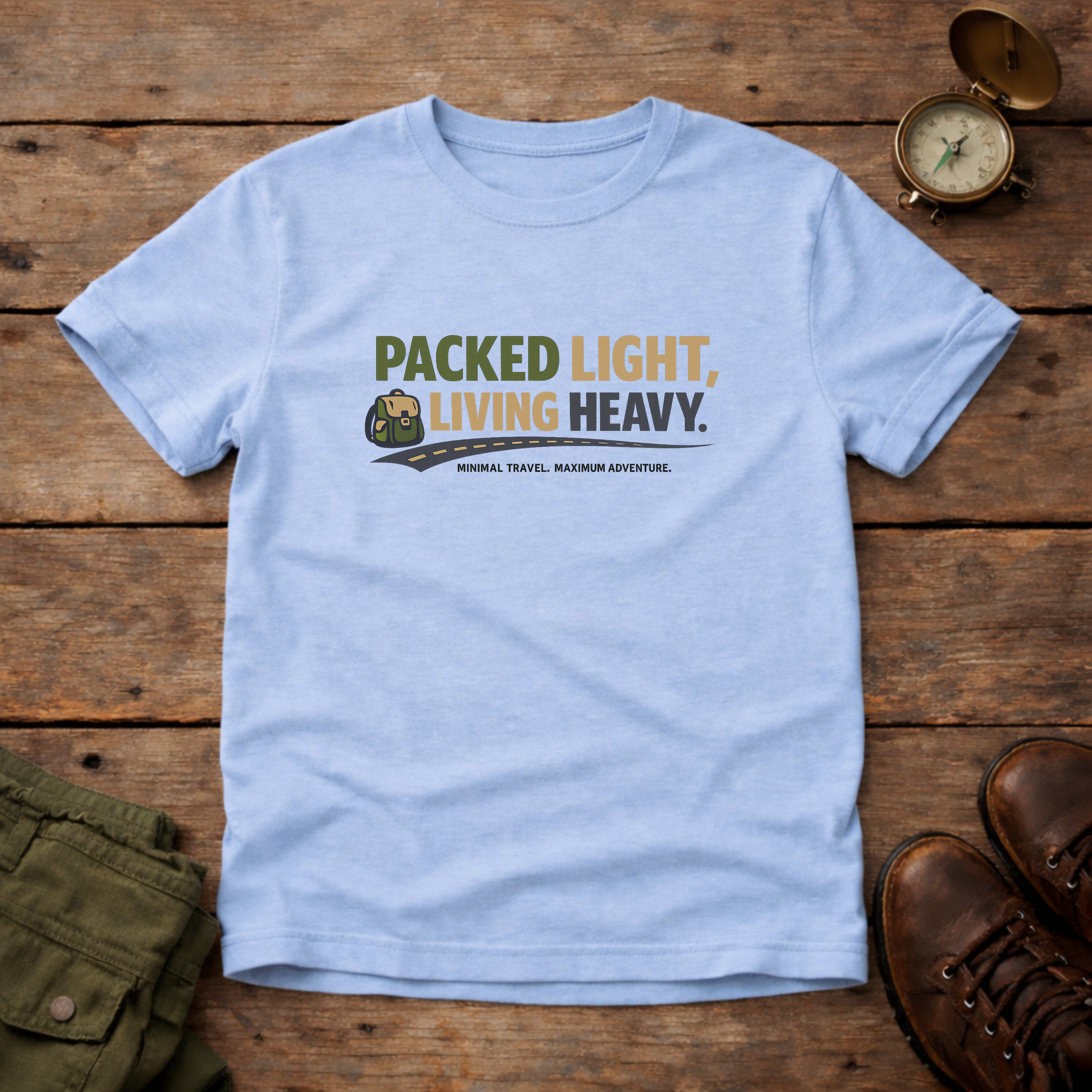 Packed Light Living Heavy T-Shirt