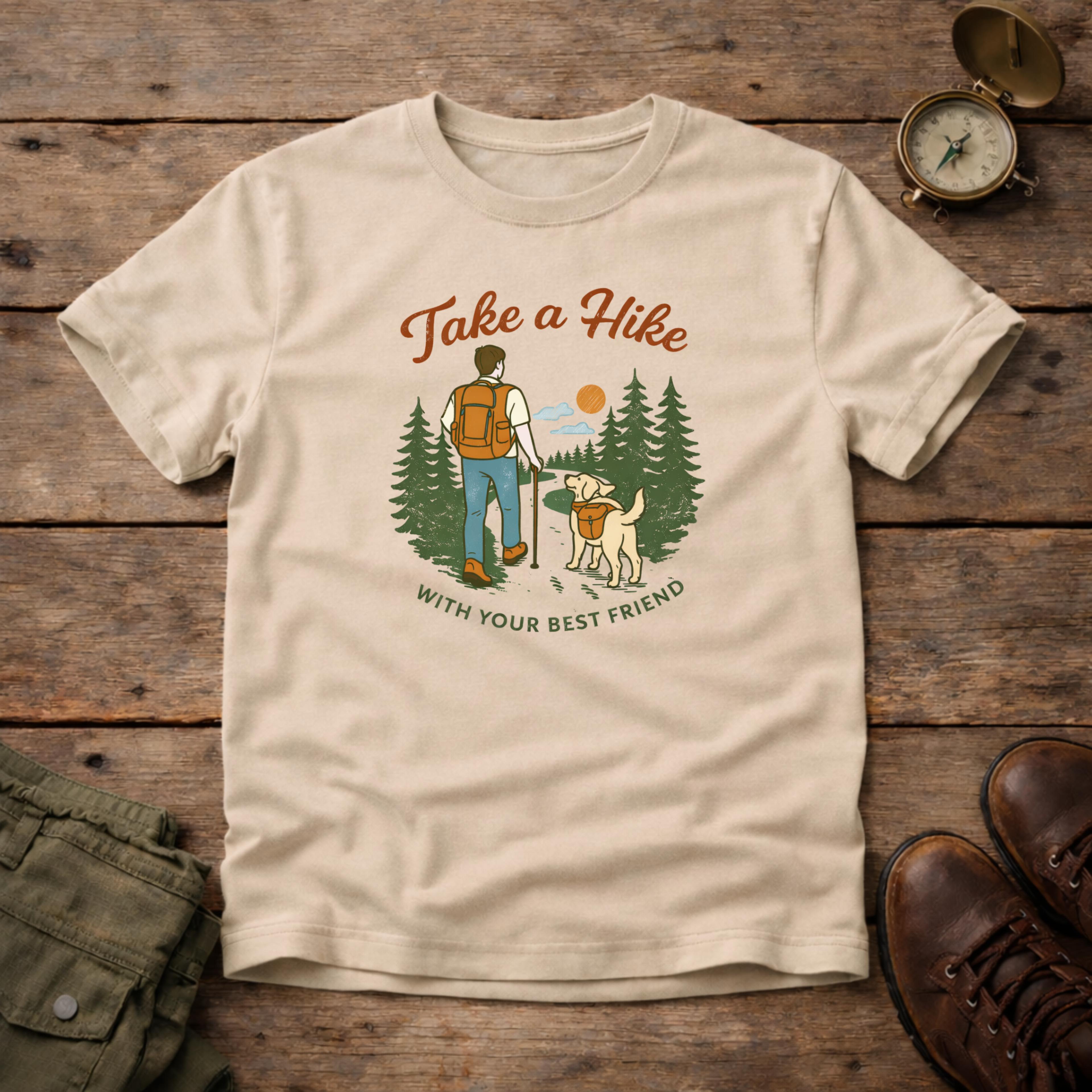 Take A Hike With Your Best Friend T-Shirt