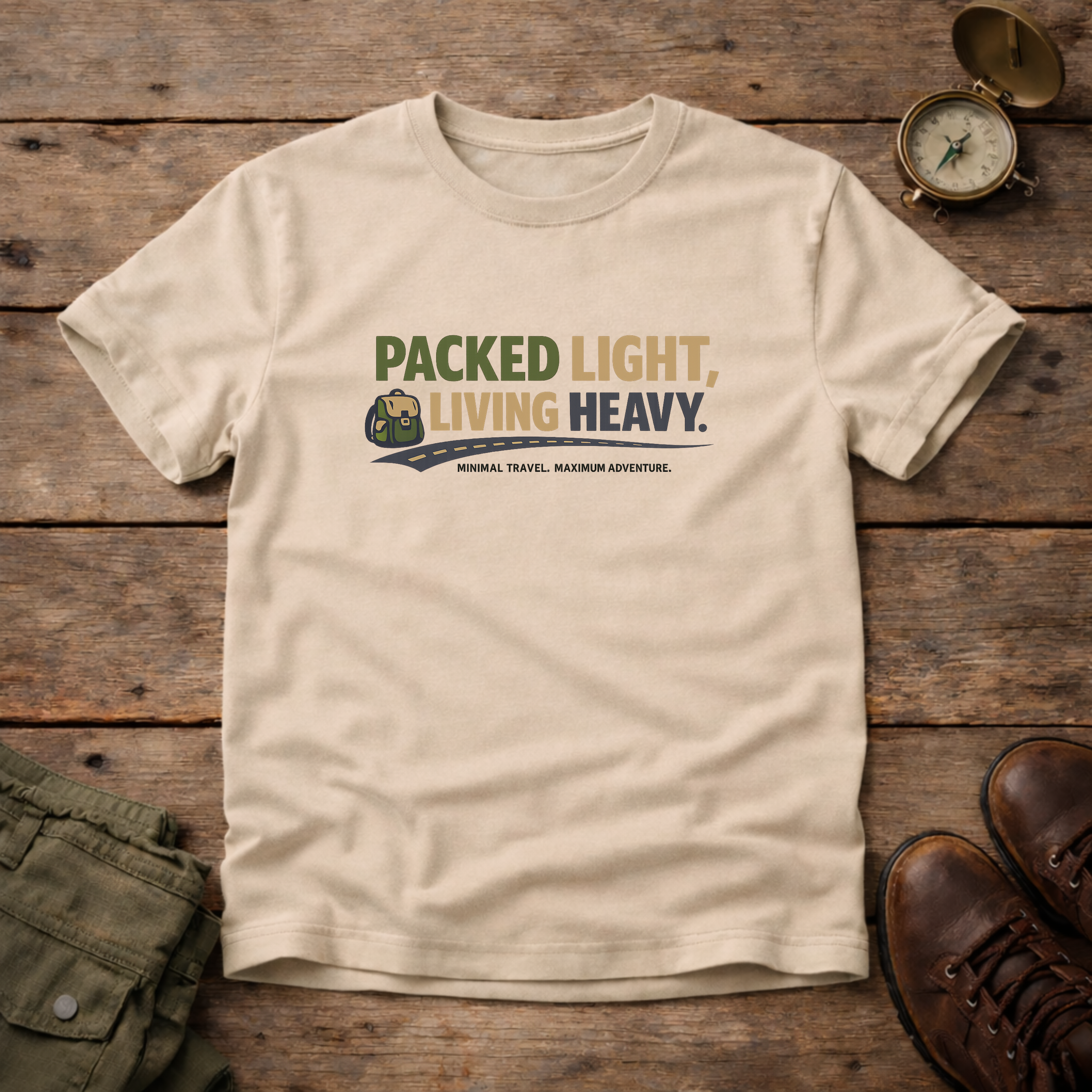 Packed Light Living Heavy T-Shirt