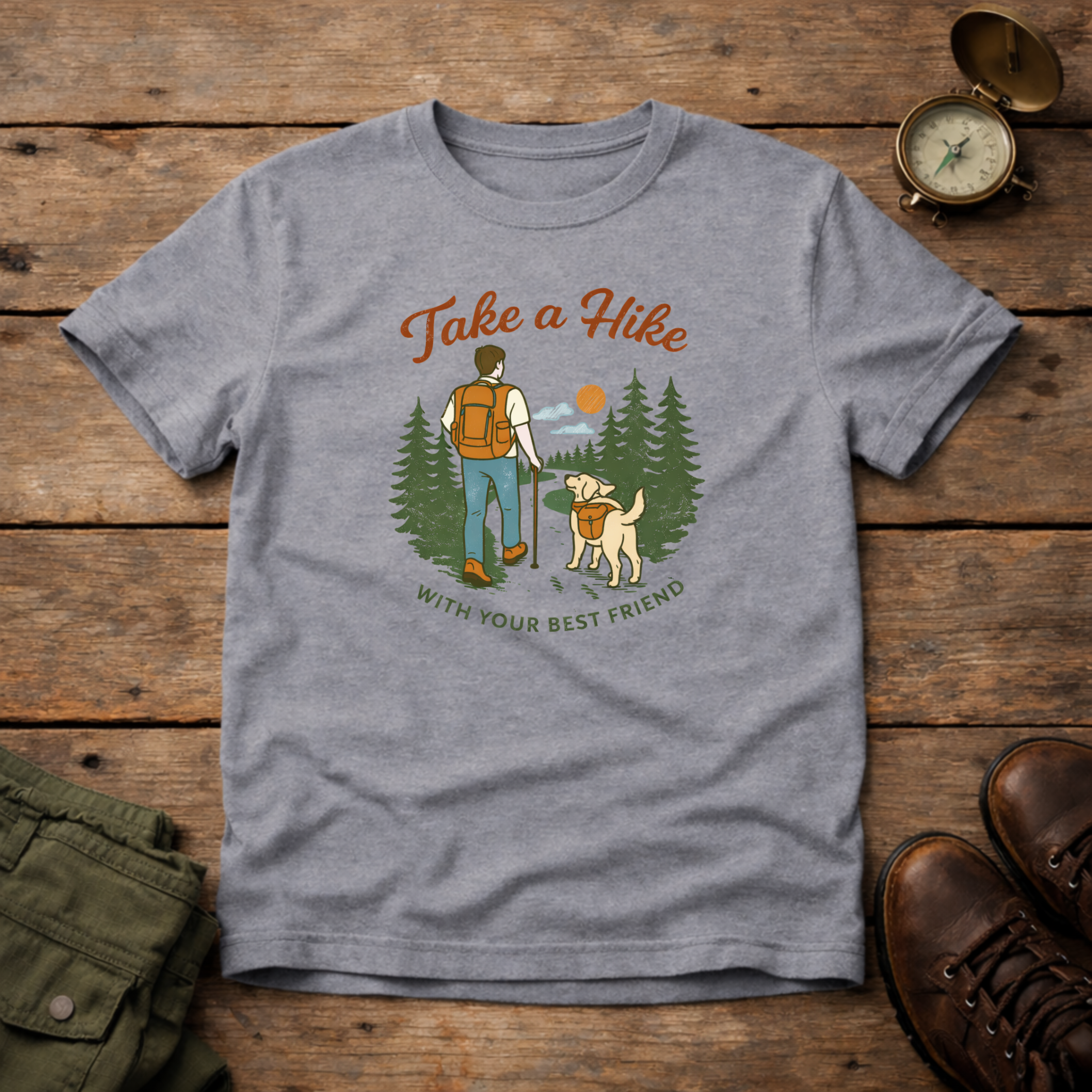 Take A Hike With Your Best Friend T-Shirt