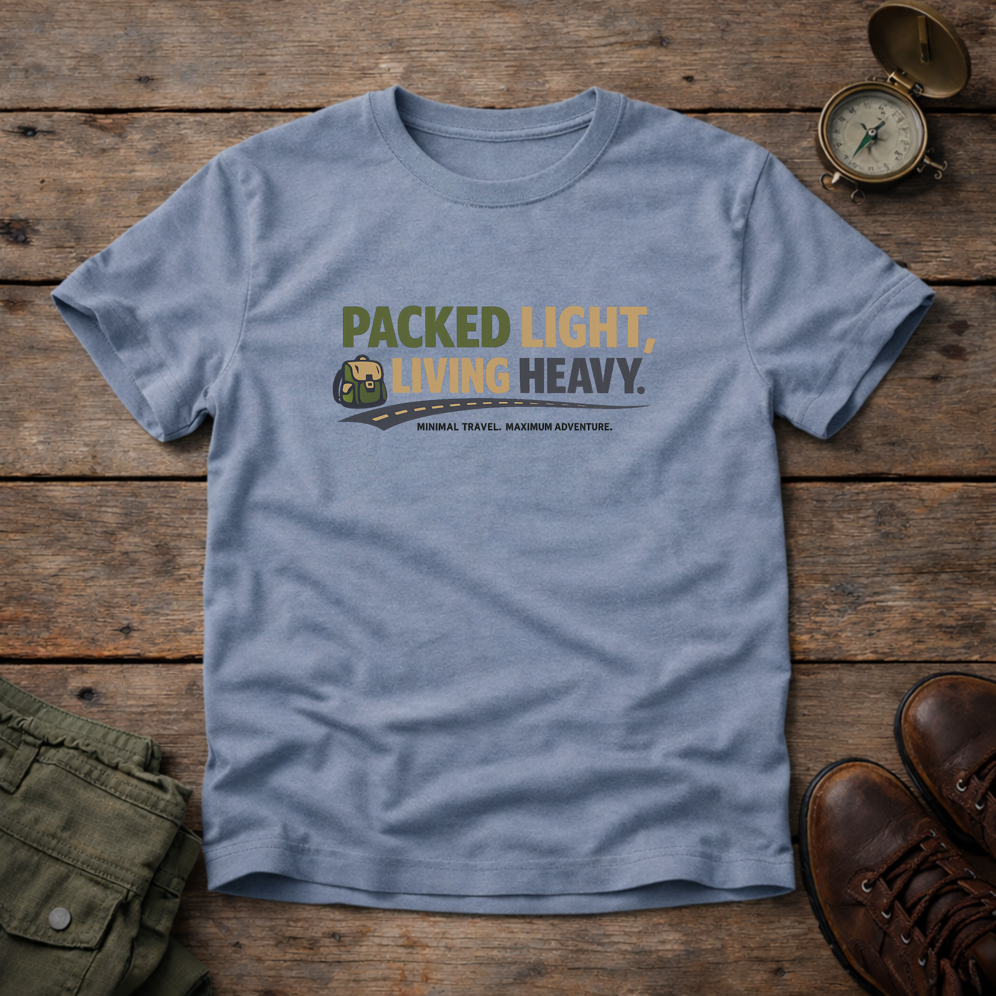 Packed Light Living Heavy T-Shirt
