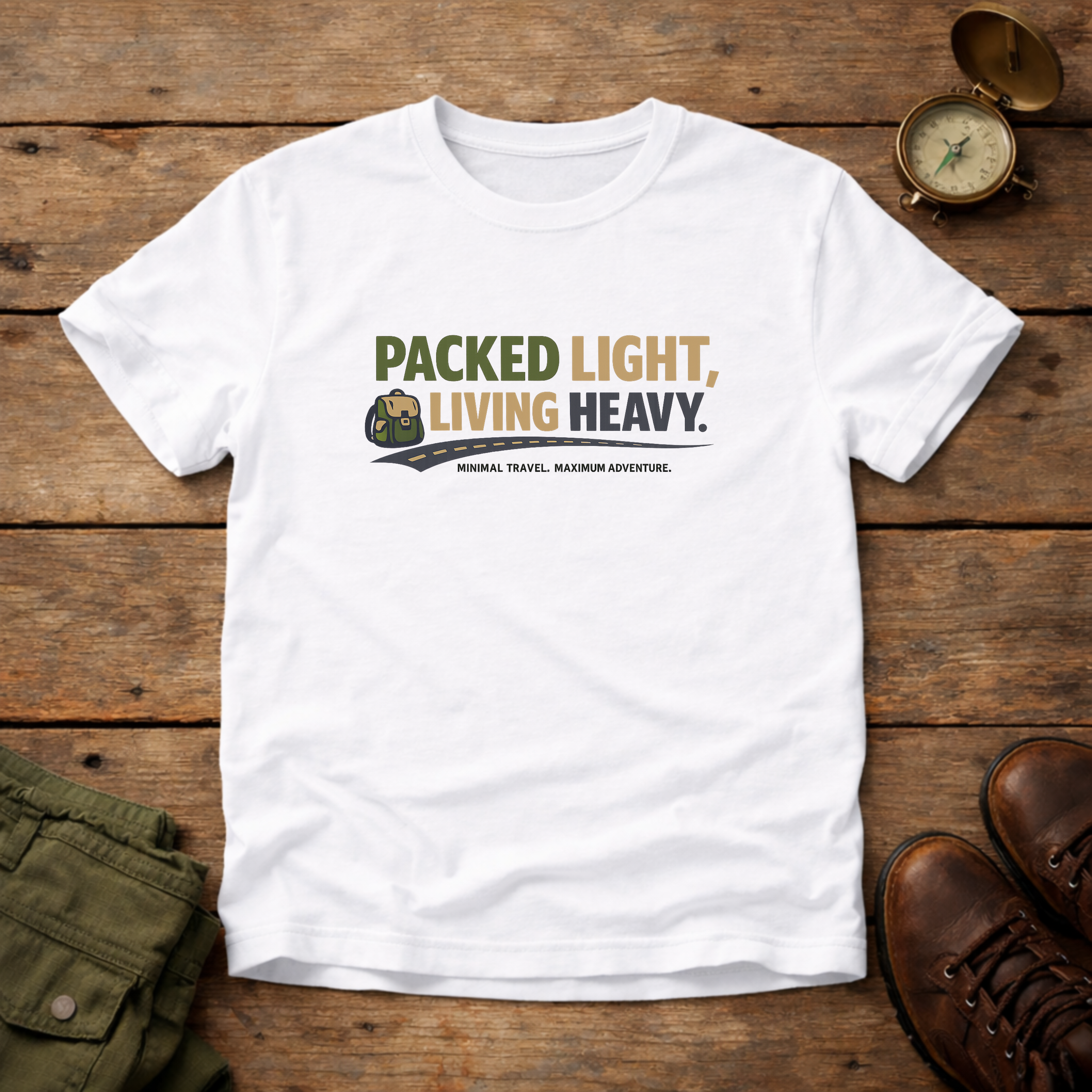 Packed Light Living Heavy T-Shirt